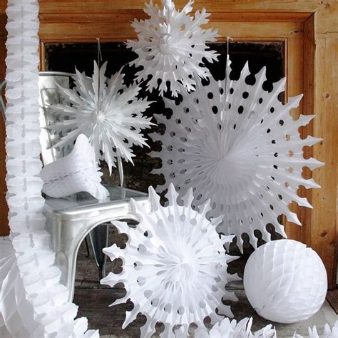 Diy pine cone chair decorations 5. 40 DIY Paper Snowflakes Decoration Ideas - Bored Art