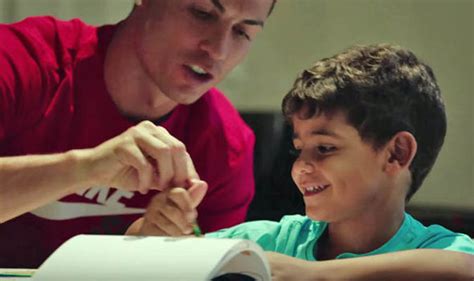 Cristiano ronaldo jr, nine, wowed fans by introducing himself in four languages, proving he's already a skilled linguist by presenting himself to the world in english. cristiano ronaldo trailer for new documentary on ...