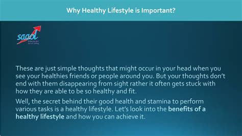 Ppt Why Healthy Lifestyle Is Important Powerpoint Presentation Free