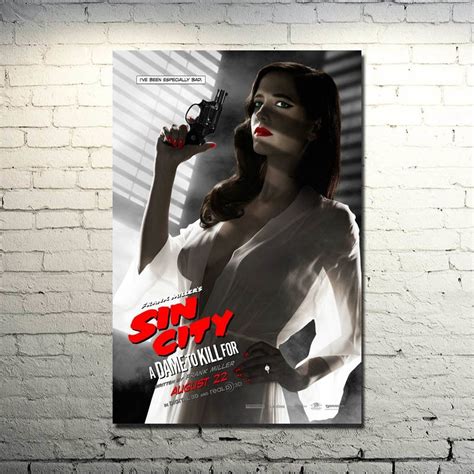 Sin City A Dame To Kill For Movie Art Silk Poster Print X X Inches Eva Green Pictures