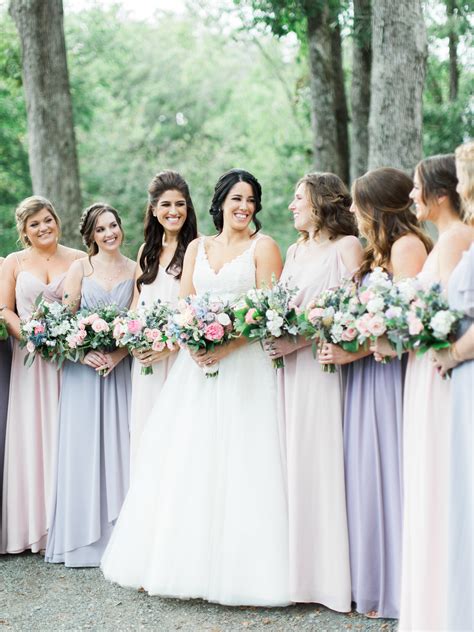 This Couples Pastel Wedding Color Scheme Is Totally Dreamy Washingtonian