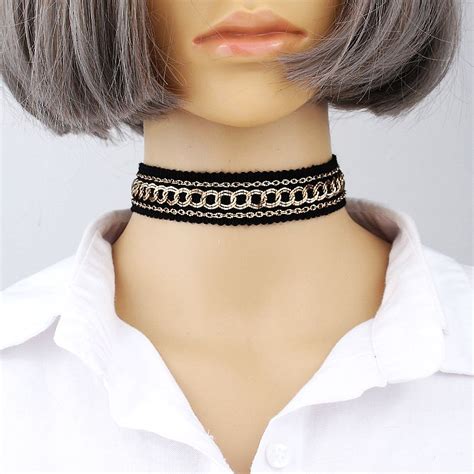 180pcs Lot New Black Lace Choker Necklace For Women Hollow Out Flower