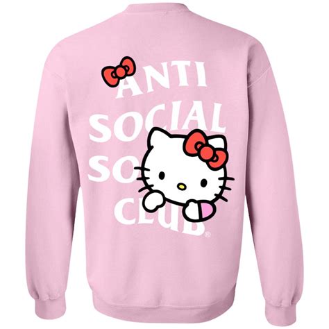 Anti Social Social Club Hello Kitty Hoodie Tipatee