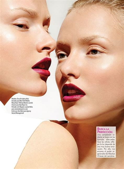 Glamour Magazine Mexicolatin America Beauty Editorial By
