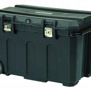 • lockable with a padlock (not included). Heavy Duty Locking Storage Bin | Storage bins, Toy storage ...