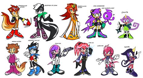 Body By Drawloverlala Sonic Art Sonic Heroes Sonic Fan Characters