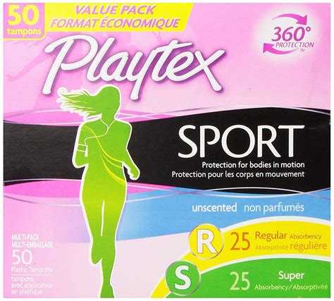 Playtex Sport Tampons Flex Fit Technology Regular Super Multi Pack
