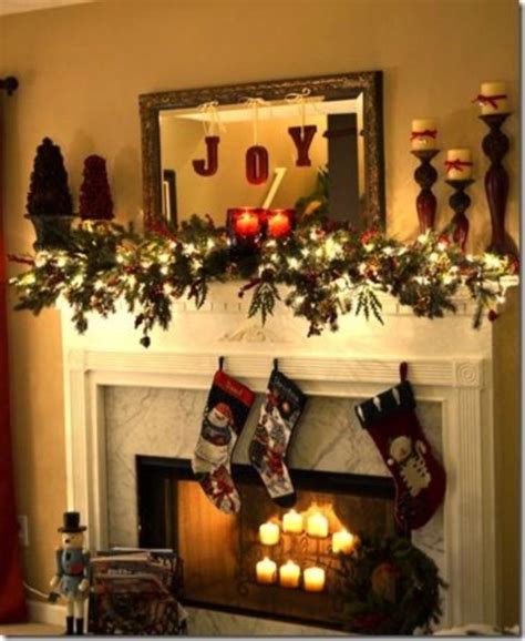 20 Decorating Fireplace For Christmas Decoomo