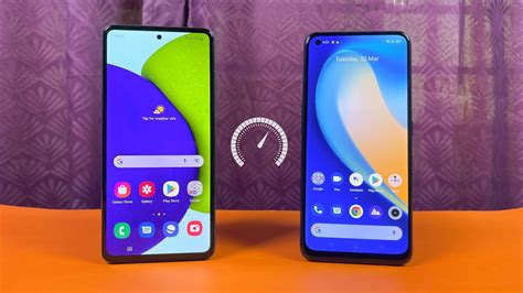 Samsung Galaxy A52 Vs Realme 7 Pro 8gb Speed Test And Comparison