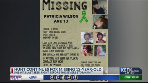 Community Continues Search For 13 Year Old East Texas Girl That Went Missing During Saturday