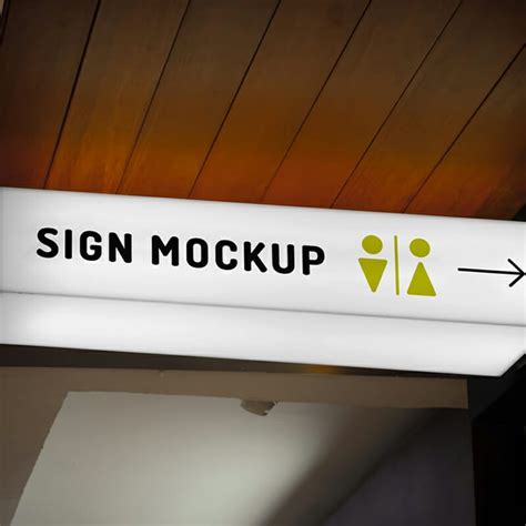 Light Sign Mockup Css Author