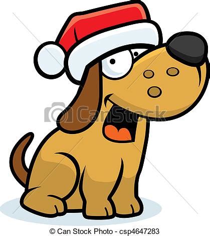 Follow along with a pencil and paper and see if you can draw a watch how i draw siren head, long horse, cartoon cat and cartoon dog rom trevor henderson's learn how to draw a cute cartoon christmas holiday puppy with a santa hat and bell collar easy. Vectors of Christmas Dog - A happy cartoon dog wearing a ...