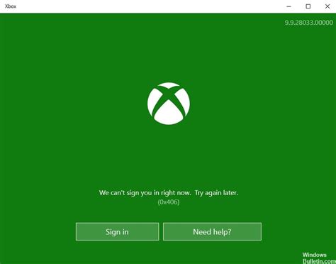Repair Windows Xbox App Error 0x406 Windows Bulletin