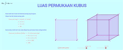 Cara Menghitung Luas Permukaan Kubus Dan Balok Kelas Vrogue Co