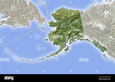 Mapa De Alaska Fotografías E Imágenes De Alta Resolución Alamy