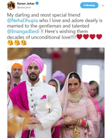 Neha Dhupia Ties The Knot With Best Friend Angad Bedi