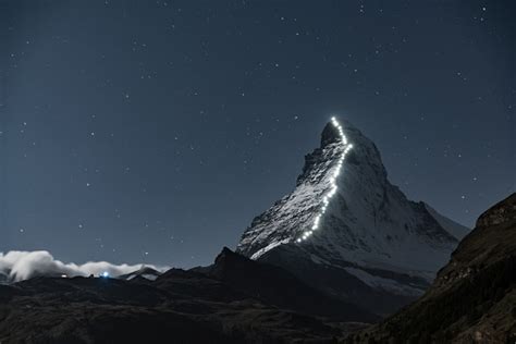 Matterhorn At Night Stock Photo Download Image Now Istock
