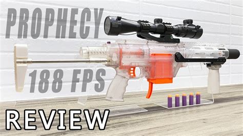 Worker Prophecy Honey Badger High Performance Nerf Blaster Youtube