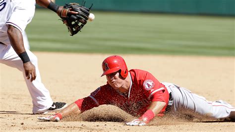 Trout Drives In 4 Runs Angels Win 5th Straight