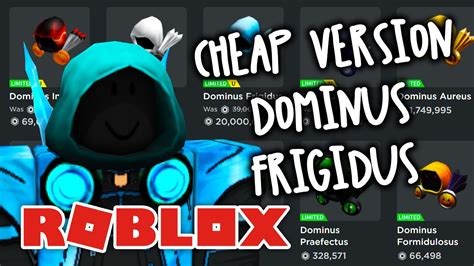 Cheap Version Of Dominus Frigidus For 170 Robux - YouTube