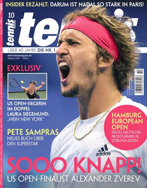 Flushing meadows, new york dates: tennis MAGAZIN 10/2020 - Alexander Zverev im US Open ...