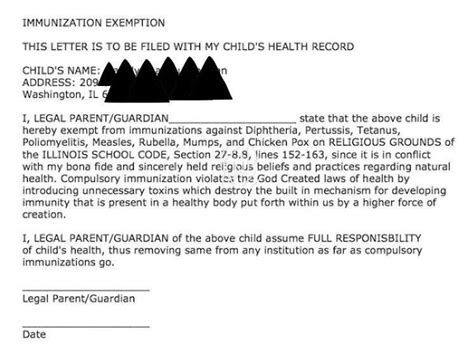 Fill out, securely sign, print or email your vaccine exemption letter form instantly with signnow. Pin on Crunchy Choices