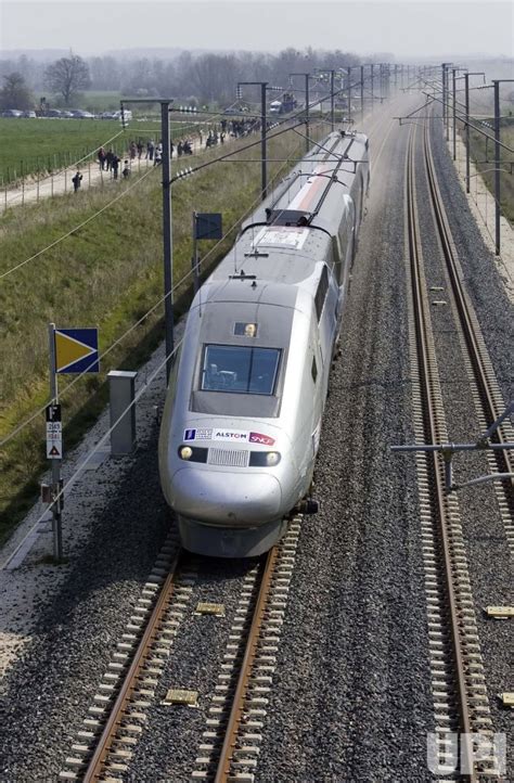 High Speed Train Record In France