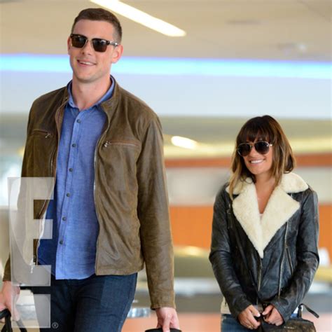 Photos From Exclusive First Post Rehab Photos Cory Monteith And Lea