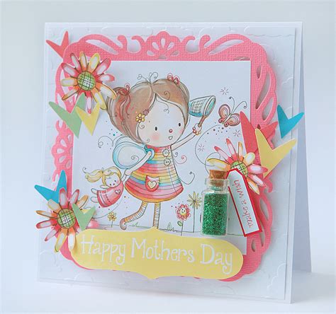 These hyacinth mothers day cards from i heart crafty things are beautiful and perfect for flower lovers. Sara Davies - Mums' Days