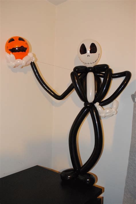 Hope you're just as crazy about. Jack Skellington Balloon, Tim Burton's Nightmare before ...