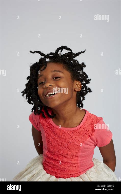 Photo Session With 7 Year Old Stock Photo Alamy