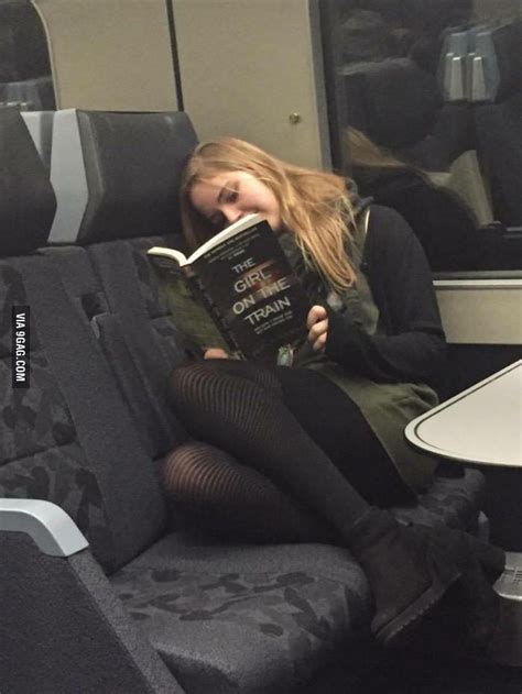 I Found A Girl On The Train Reading The Girl On The Train Inception Funny Private