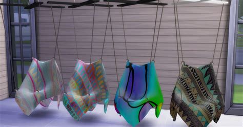 My Sims 4 Blog Lindseyxsims Hanging Chair Recolors By Amiutza