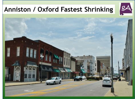 Anniston Oxford Is One Of Americas Fastest Shrinking Metro Areas