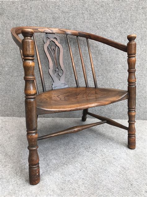 Victorian Small Windsor Tub Chair Antiques Atlas