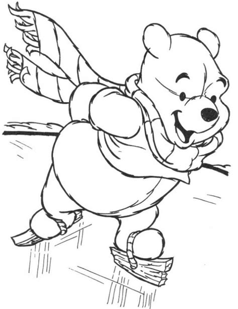 Winter coloring sheets help kids develop many important skills. Disney Winter Coloring Pages - GetColoringPages.com