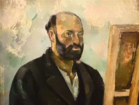 Cezanne 1886 87 Autoportrait à La Palette Zurich Detail 31 Tags Details Détail Détails