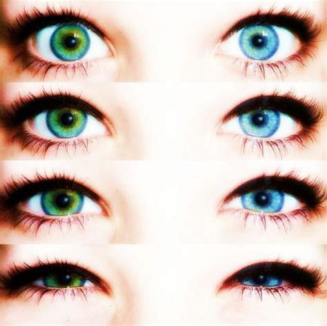 Pin By Emi On Willow Hargave Heterochromia Blue Green Eyes