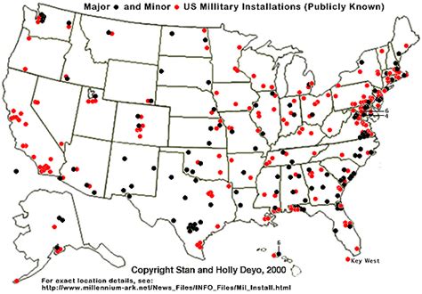 26 Us Military Bases Map