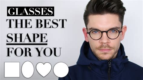 The Best Glasses For Your Face Shape Mens Style Staples Ad Youtube