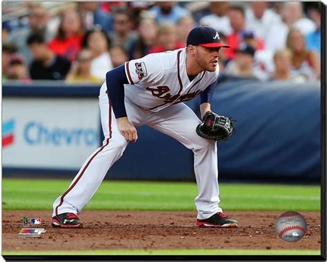 Freddie Freeman Braves 16 X 20 Hd Photo On Gallery Wrapped Stretched