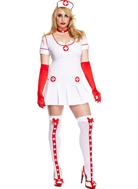 Adult Naughty Nurse Plus Woman Costume 4599 The Costume Land