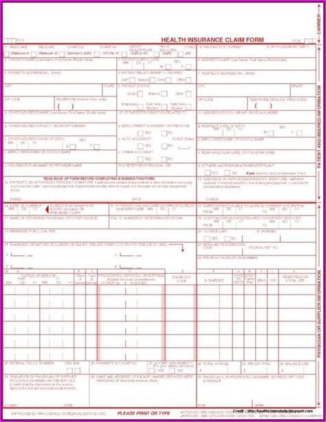 What Is A Hcfa 1500 Form