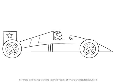Learn How To Draw A Racing Car For Kids Sports Cars Step By Step