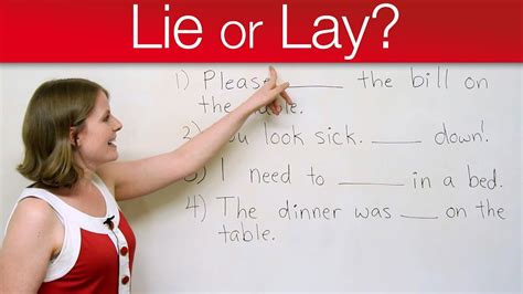 Grammar Spotlight Lay Vs Lie Lie Past Tense Maxfit
