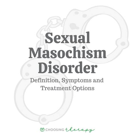 What Is Sexual Masochism Disorder
