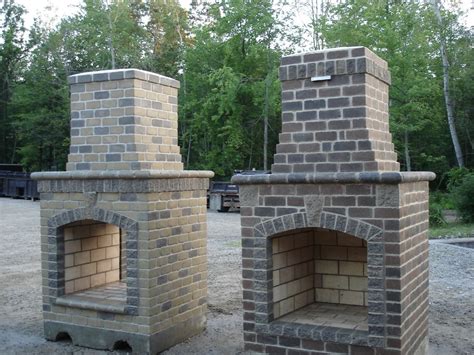 How To Build An Outdoor Brick Fireplace Fireplace Design Ideas