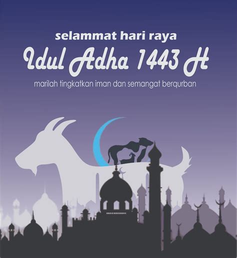 Kumpulan Gambar Dan Kata Mutiara Selamat Idul Adha 1443 H Tinggal