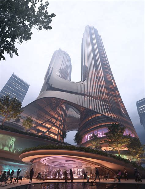 Zaha Hadid Architects Wins Competition To Tower C At Shenzhen Bay Super