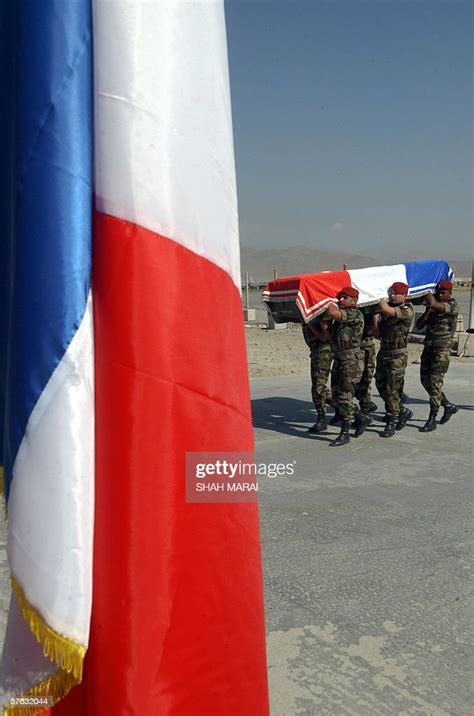 French Soldiers From The International Security Assistance Force